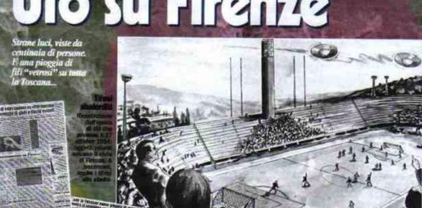 Quando una partita della Fiorentina venne sospesa per gli UFO