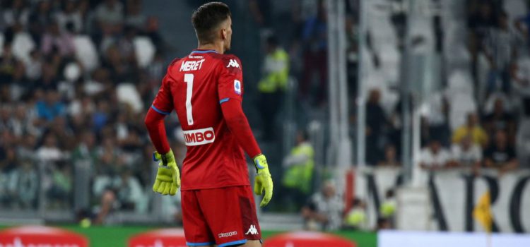 Napoli, De Laurentiis chiede il cambio di maglia di Meret