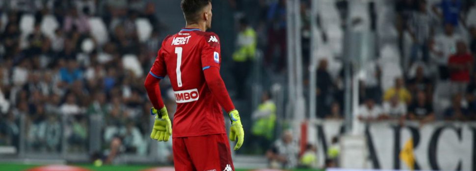 Napoli, De Laurentiis chiede il cambio di maglia di Meret