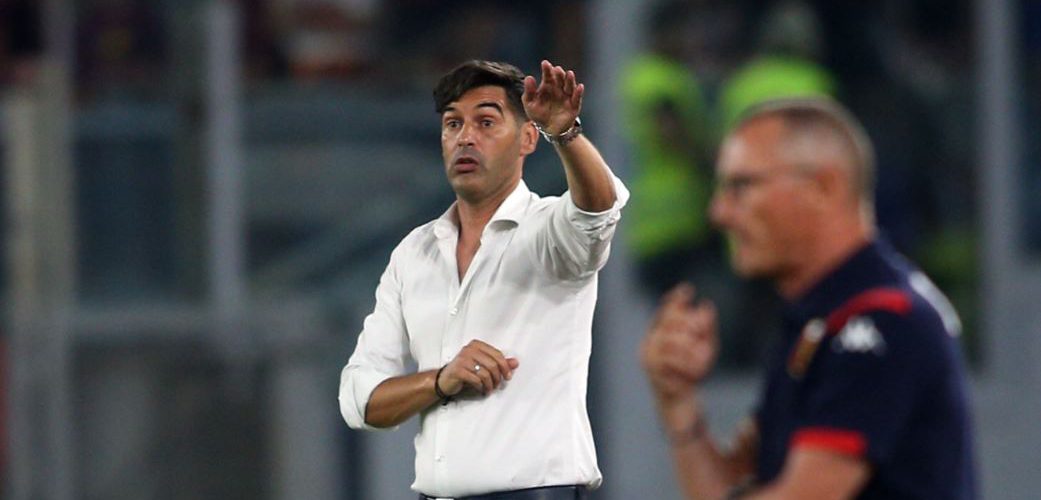 Roma, Fonseca: «La forma fisica mi preoccupa, Smalling e Mkhitaryan…»