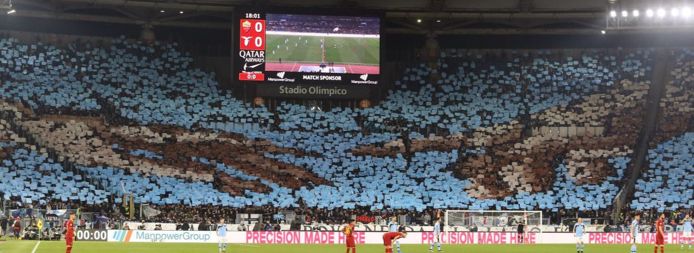 Lazio, l’iniziativa per riempire lo stadio: i volti dei tifosi al proprio posto