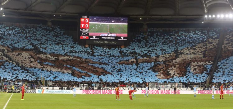 Lazio, l’iniziativa per riempire lo stadio: i volti dei tifosi al proprio posto