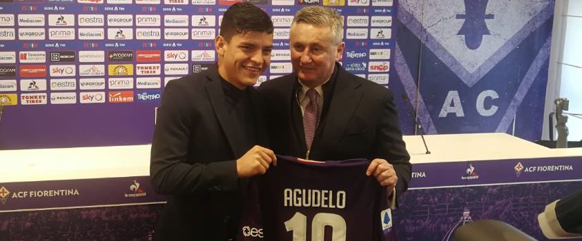 Fiorentina, Agudelo: «Io come Pirlo? Per me è una sfida»