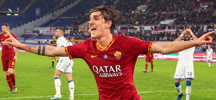 Roma, Zaniolo torna a lavorare parzialmente con il gruppo
