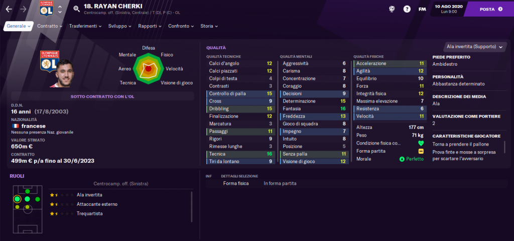 Последние твиты от rayan cherki (@rayancherkirp). Football Manager 2021, i talenti da acquistare assolutamente