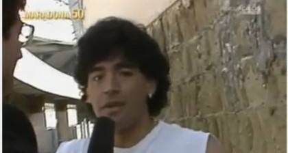 maradona napoli milan