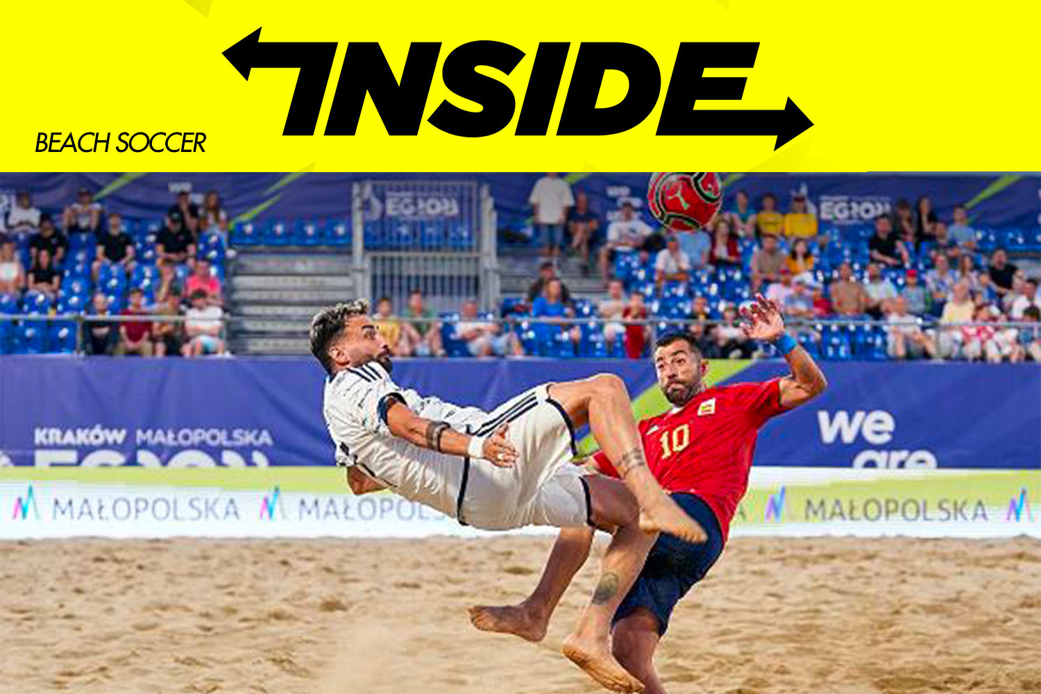 Il beach soccer è uno sport che ti prende, ti conquista e ti porta via