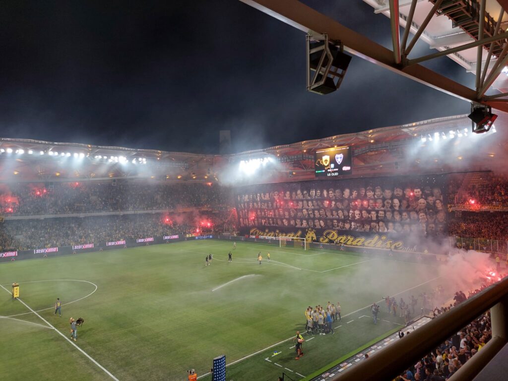 Agia Sofia, nuovo stadio AEK Atene Nea Filadelfia