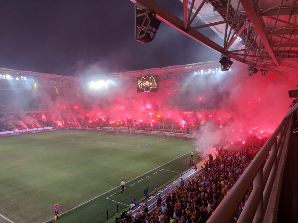 Agia Sofia, nuovo stadio AEK Atene Nea Filadelfia
