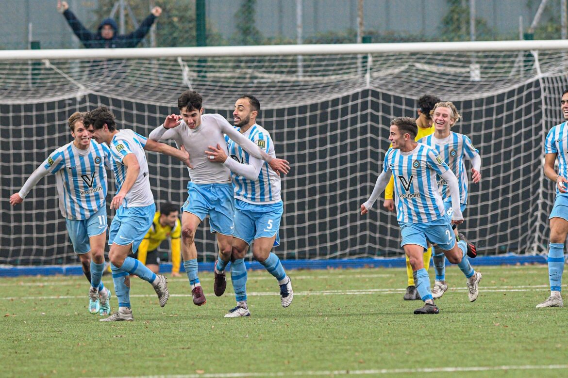L'unica squadra straniera che gioca in Italia è prima in classifica