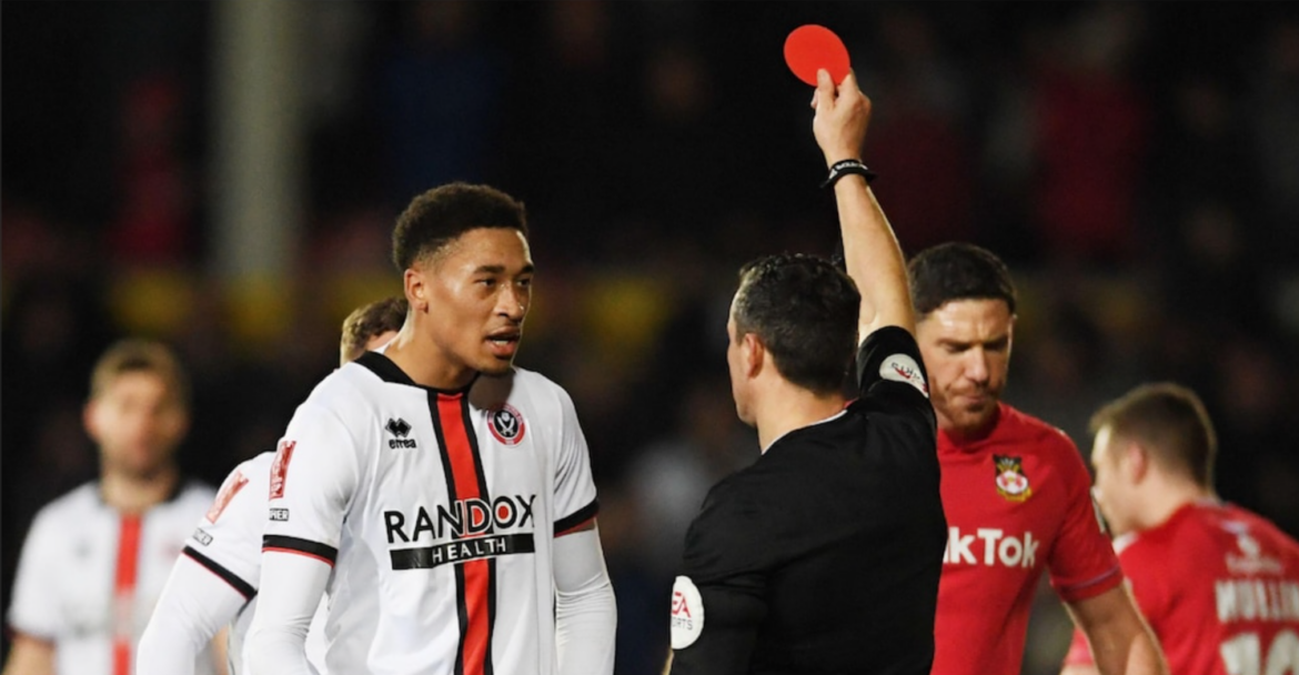 cartellino rosso tondo